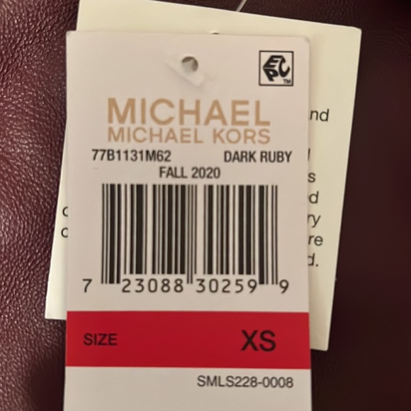 Michael Kors leather jacket - new - Picture 4 of 4